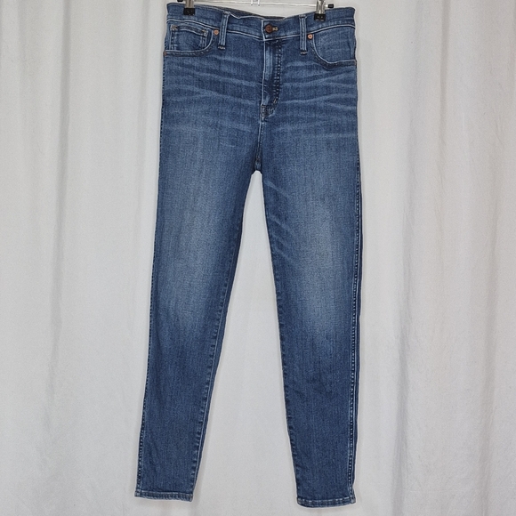 Madewell 10" High-Rise Skinny Jeans - Size 29 /8 - Picture 3 of 14